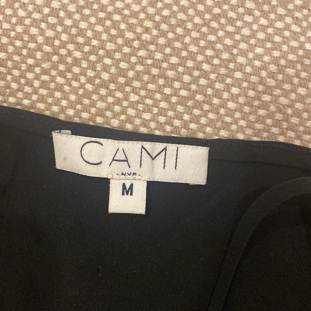 Black high neck CAMI NYC tank - Picture 4 of 6